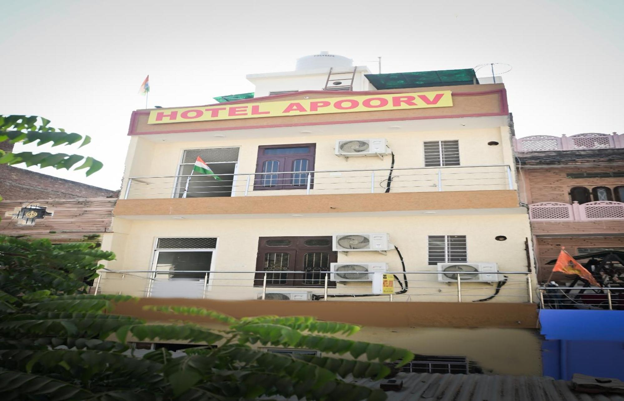 Hotel Apoorv - Near Jaipur Railway Station Kültér fotó